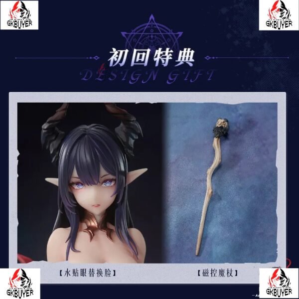 Animester Studio - The Witch of Desire Liliana Magnetic Control Light Effect Tracking Eye Water Sticky Eye Replacement Face 1/6 Figures (Licensed)