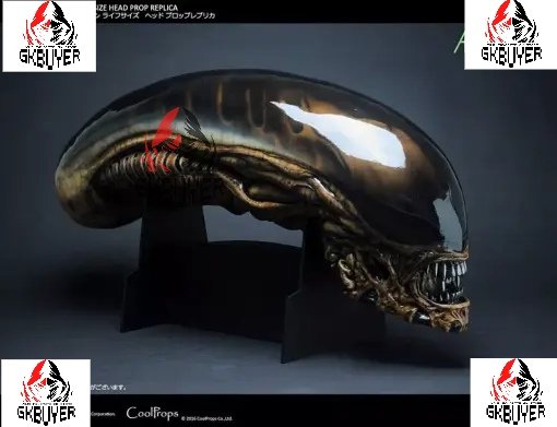 Coolprops Studio - Alien Xenomorph 1/1 Life size Bust Resin Statue Figure (Licensed)