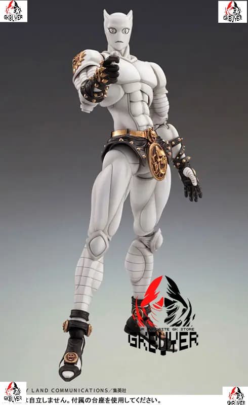 MEDICOS-E - Super Action Statue JoJo's Bizarre Adventure Part 4 Killer Queen X Yoshikage Kira (Licensed)