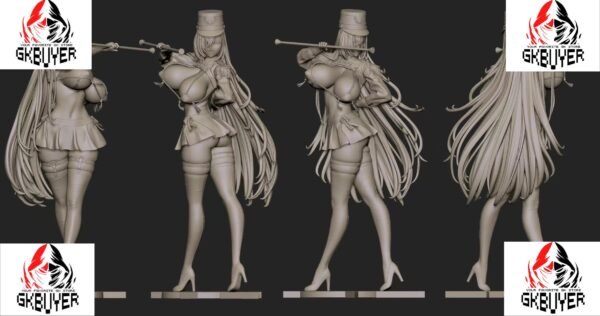 Liu Xing Wan Studio - 1/6 Ichinose Asuna White Mold Version Blue Archive