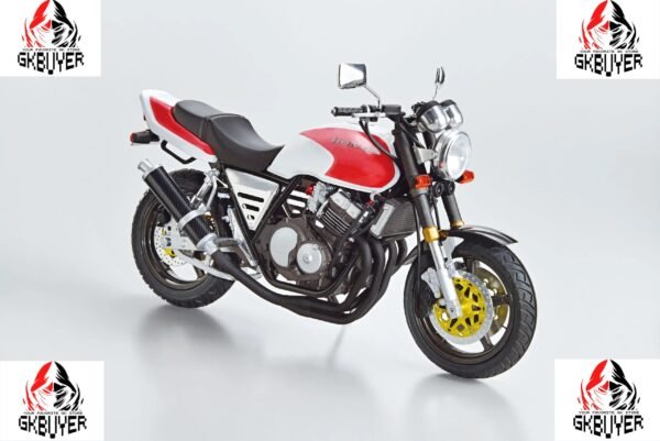 AOSHIMA - 1/12 HONDA NC31 CB400 SUPER FOUR '92 with CUSTOM PARTS X HONDA GORILLA '78 (Licensed)