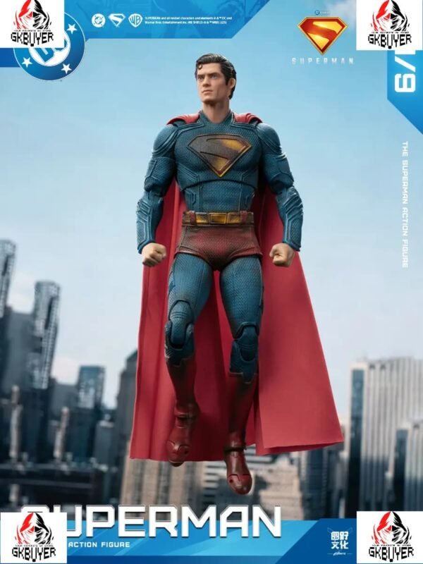 Fondjoy - Battle-Damaged New Superman 1/9 Articulated Figure (Licensed)