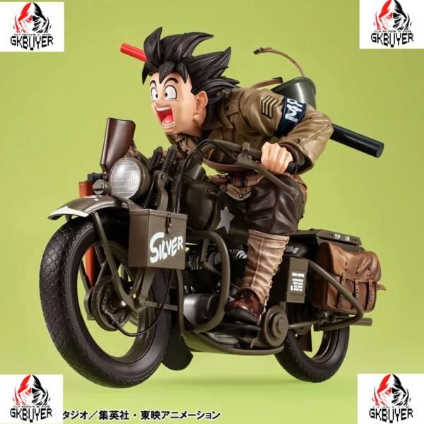 MegaHouse - Desktop Real McCoy EX Dragon Ball Z Son Goku X Bike Complete Figure (Licensed)