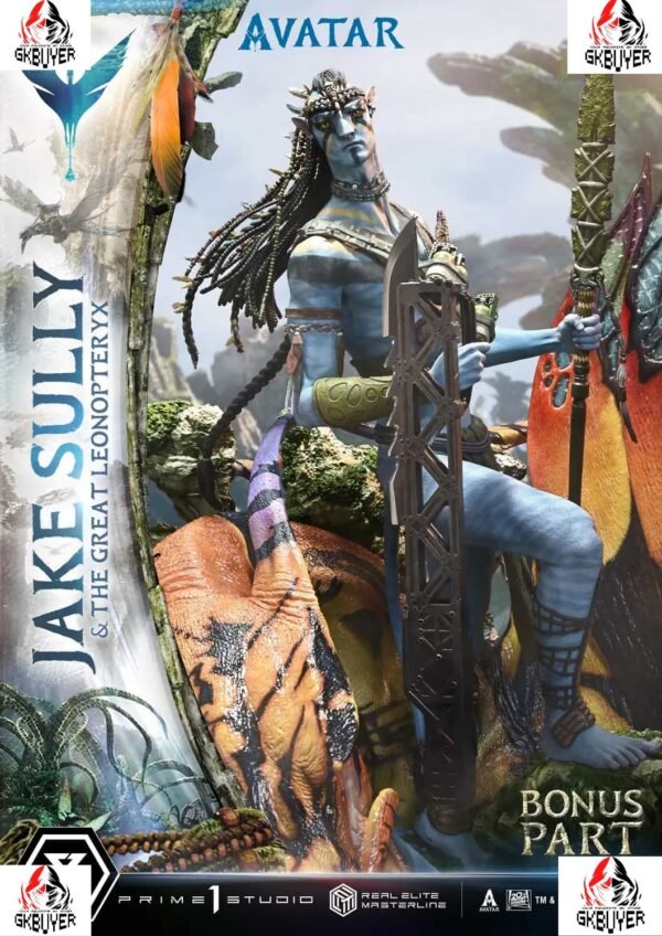 Prime 1 Studio - Real Elite Masterline Avatar (Film) Jake Sully X The Great Leonopteryx Avatar Legacy Collection REMAVTR-01 REMAVTR-01DX REMAVTR-01DXS (Licensed)