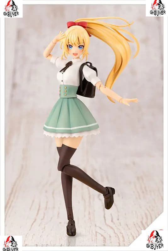 Kotobukiya - Sousai Shoujo Teien RITSUKA SAEKI [ST. IRIS GAKUEN GIRLS' HIGH SCHOOL SUMMER CLOTHES] 1/10 Plastic Model (Licensed)