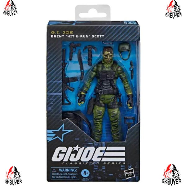 Hasbro Studio - Classified: G.I. Joe Series 6-inch Ranger Brent Scott Action Figure (Licensed)