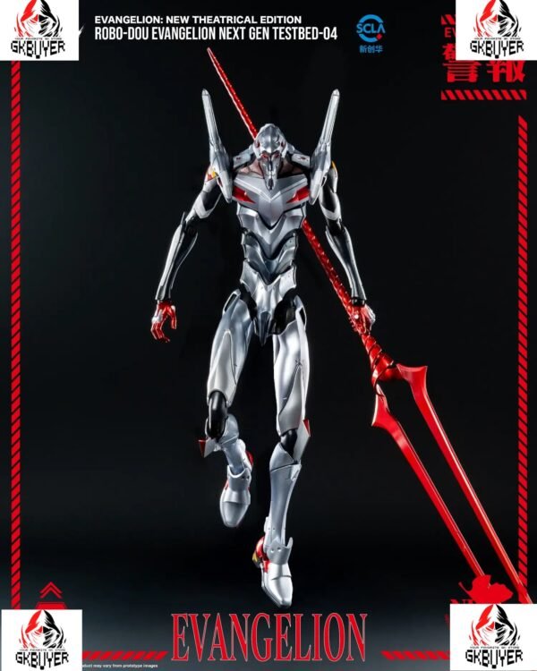 Threezero - Evangelion: New Theatrical Edition ROBO-DOU Evangelion Next Gen Testbed-04 3Z10350C0 (Licensed)