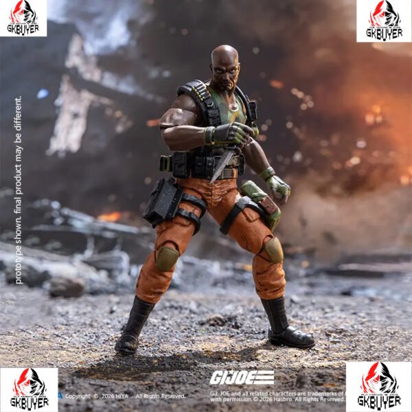 Hiya Toys - EXQUISITE MINI Series G.I. Joe Roadblock Action Figure (Licensed)