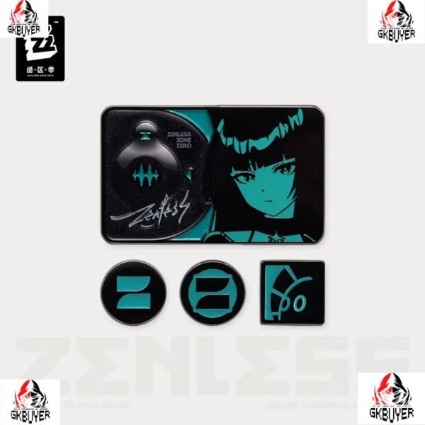 miHoYo - Zenless Zone Zero Garden Glimmer Series Metal Badge Set (Licensed)