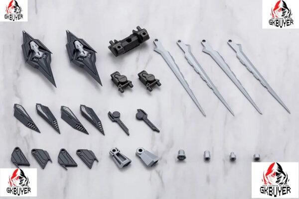 Kotobukiya - M.S.G Modeling Support Goods Heavy Weapon Unit 67 68 Slash Binder Gray Ver. X White Ver. (Licensed)